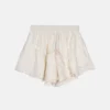 Flowing hvide shorts - one size