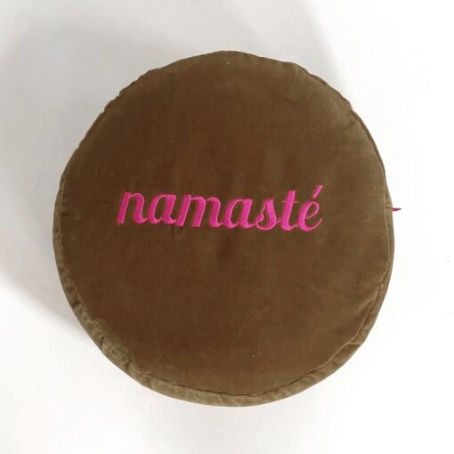 Den fineste "Namasté" velour meditationspude