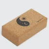 Kork yogablok med Yin Yang motiv