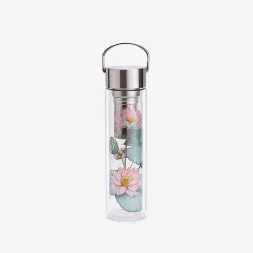 "Lotus blomst" - Flow the termoflaske med infuser - Image 2