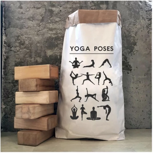 "Yoga Asana" opbevarings pose