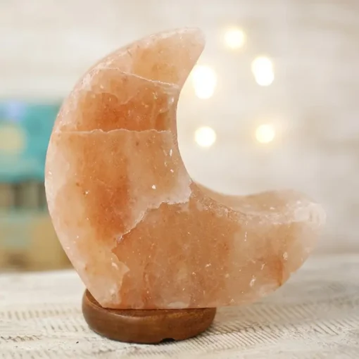 Himalaya saltlampe - Moon - Image 2