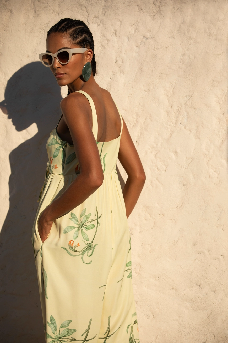 Smuk buksedragt - Green essence - M/L - Billede 3