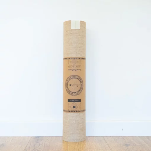 "The shooting bow" økologisk jute og naturgummi yogamåtte - Image 2
