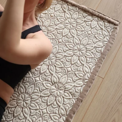 Lotus Yogamåtte – Sand Lotus