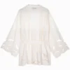 Flowing hvid kimono - one size - Image 6