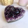 Stor hjerte amethyst - Image 2