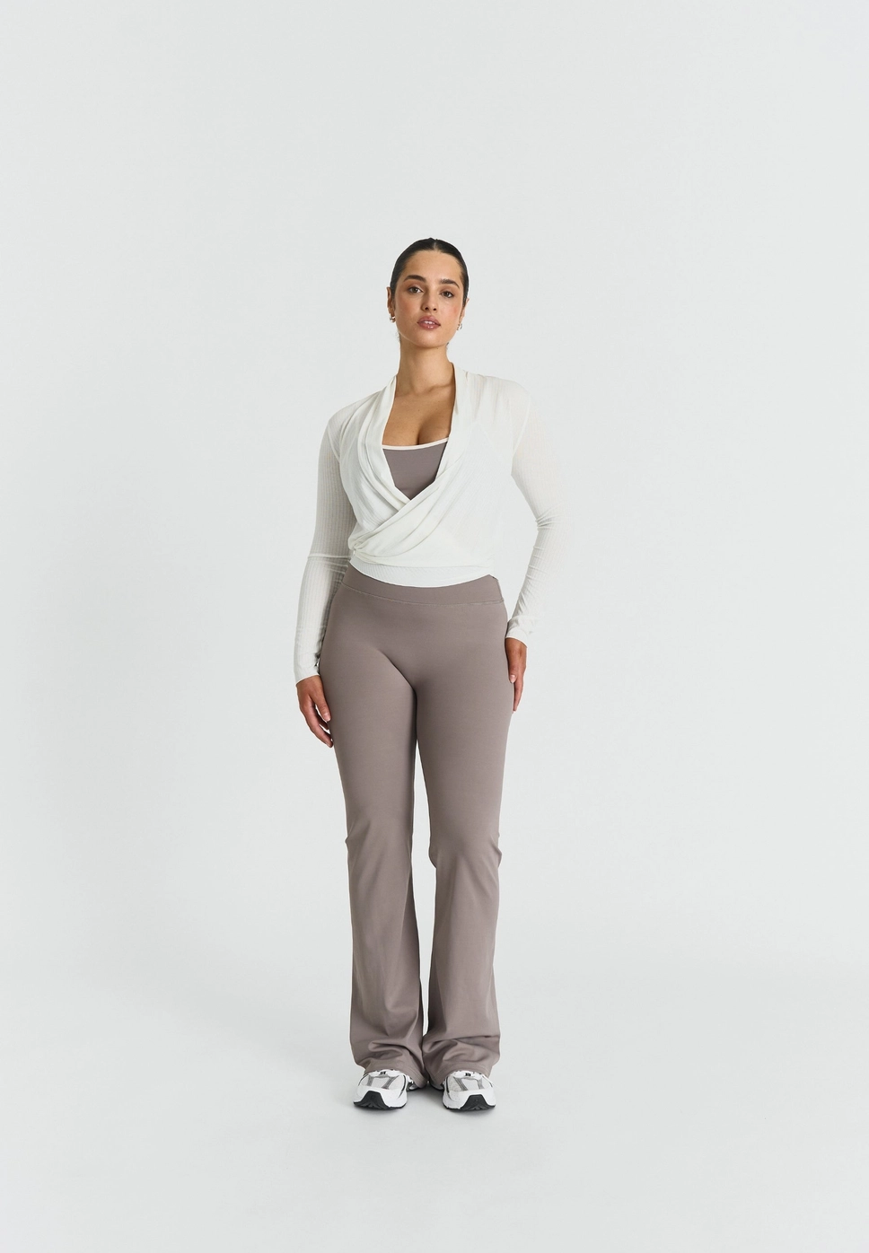 Softsculpt leggings med vidde - Clay, str. M - Billede 4