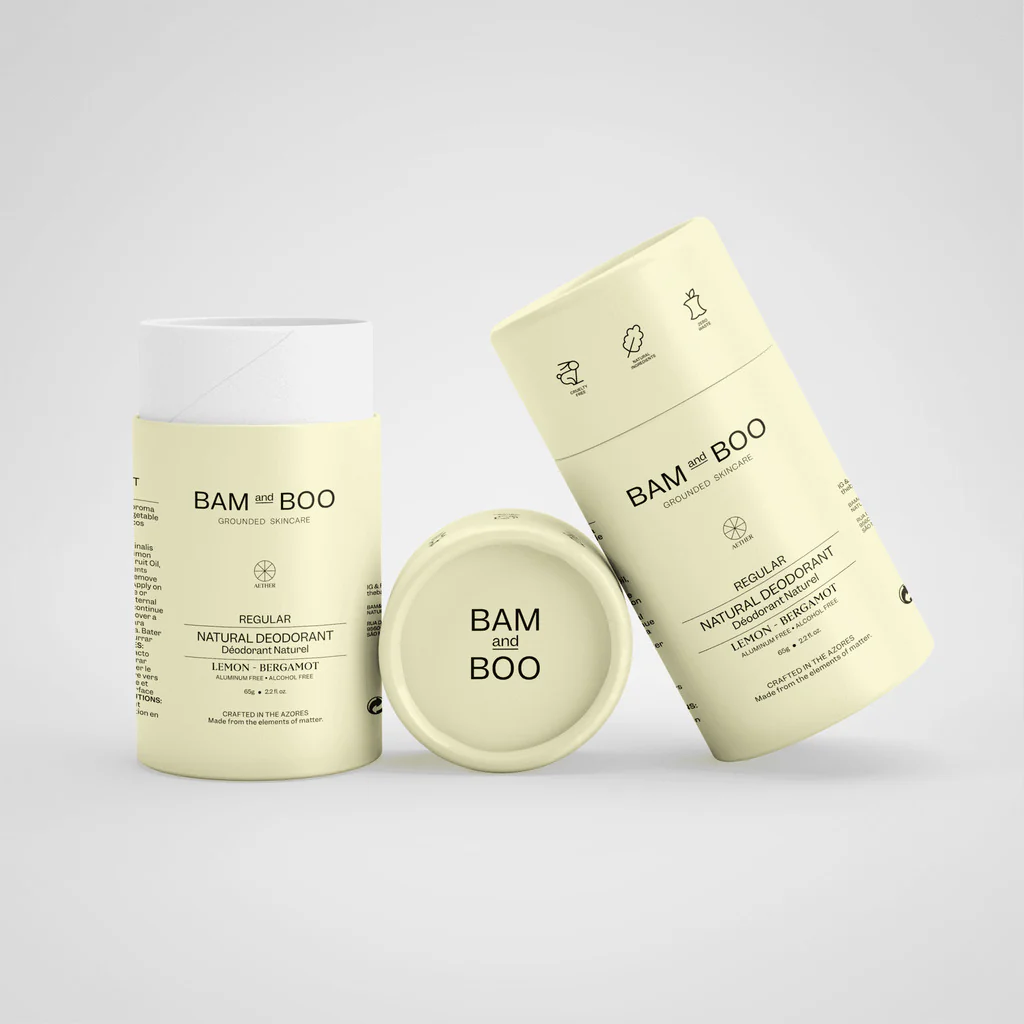 Natur deodorant - citron og bergamot