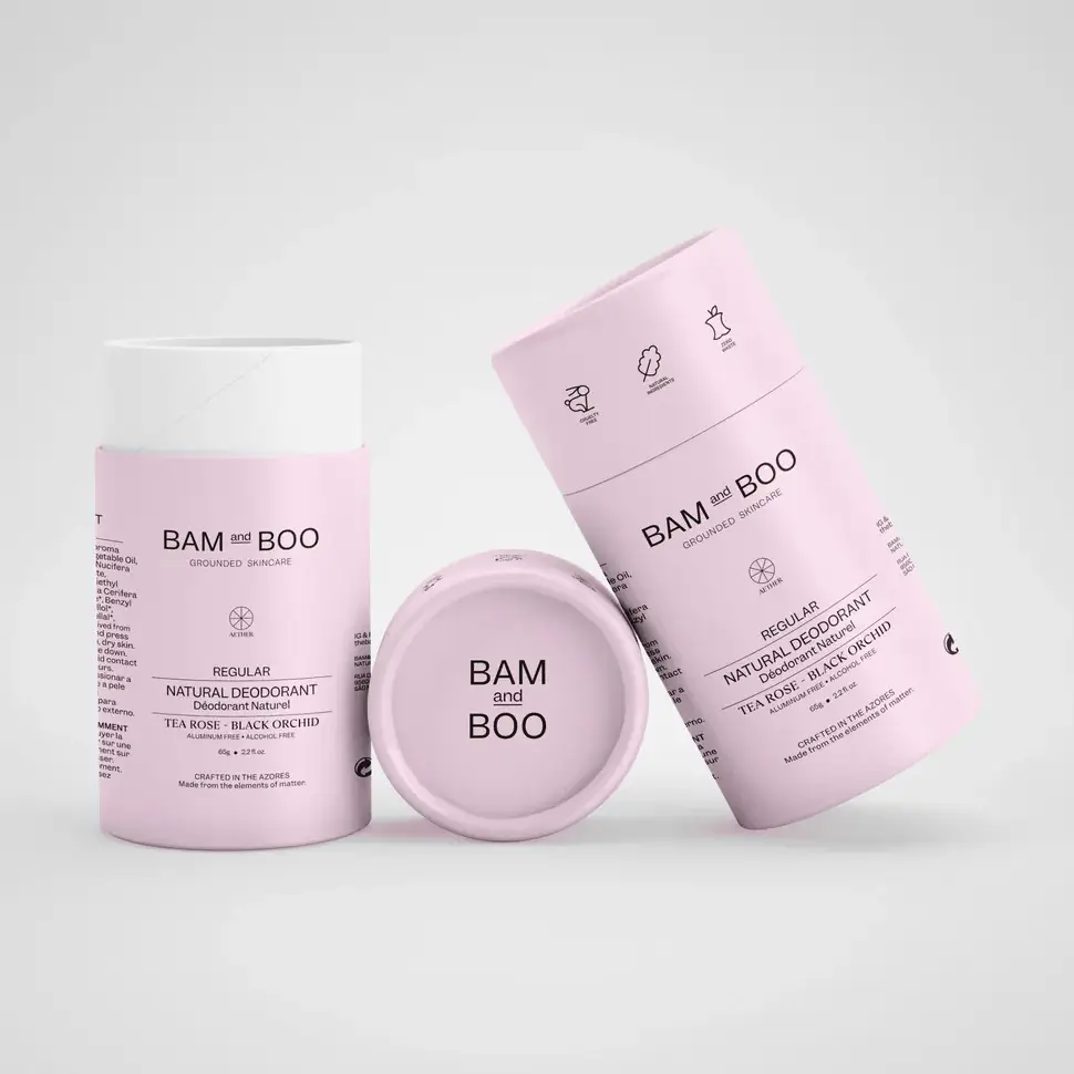Natur deodorant - te-rose og sort orkidé