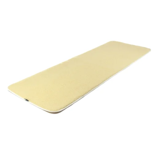 Uldyogamåtte 80 cm bred med bæretaske - natur - Image 6
