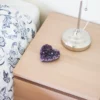 Stor hjerte amethyst - Image 6