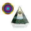 Grøn jade oktagon - orgonit pyramide - Image 3