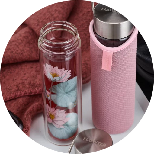 "Lotus blomst" - Flow the termoflaske med infuser