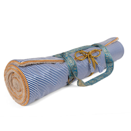 Holistic Silk yogamåtte - stribet
