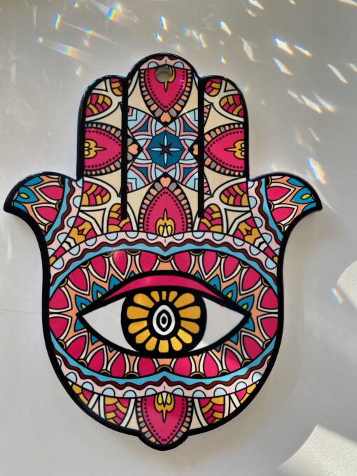 Dekorativ Hamsa bordskåner - sun