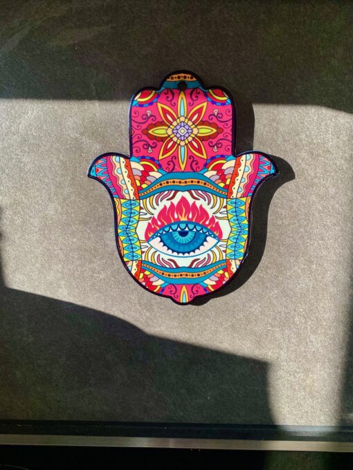 Dekorativ Hamsa bordskåner - sun - Image 6