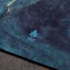 Swirling Gold and Emerald – Økologisk naturgummi yogamåtte med skridsikker overflade - Image 9