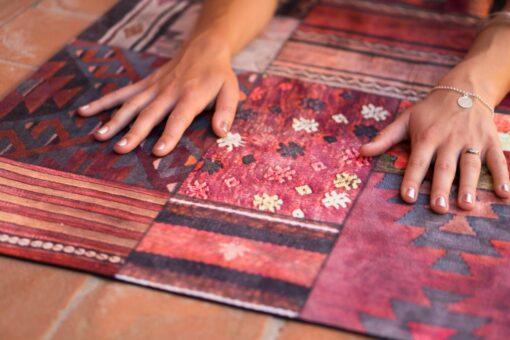 KELIM - Økologisk naturgummi yogamåtte med skridsikker overflade - Image 6