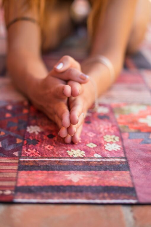 KELIM - Økologisk naturgummi yogamåtte med skridsikker overflade - Image 5
