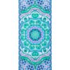 Ocean and Heaven Mandala - Økologisk naturgummi yogamåtte med skridsikker overflade