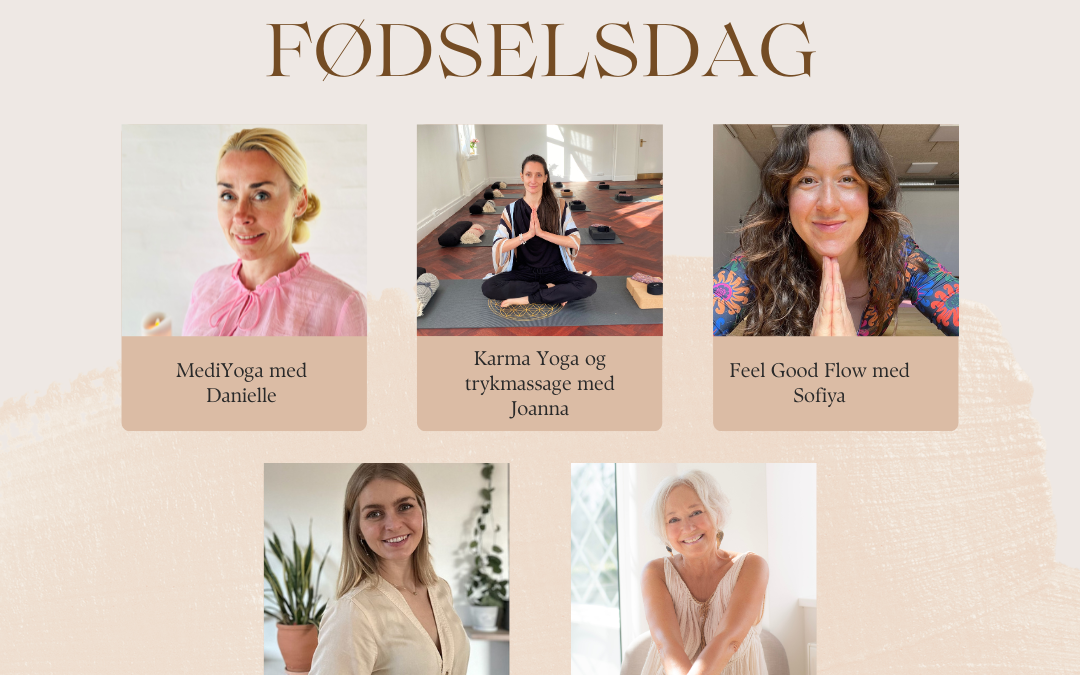 Studio Flow´s fødselsdag og gratis Yoga