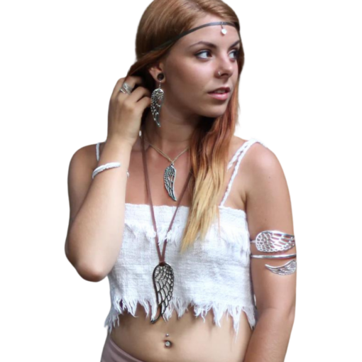 Englevinge armbånd - Sølv - Image 3