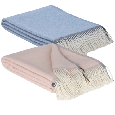 Bløde Kashmir og Merinould tæpper