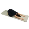 Uldyogamåtte 80 cm bred med bæretaske - lys grå - Image 3