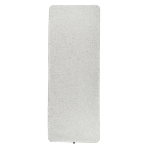 Uldyogamåtte 80 cm bred med bæretaske - lys grå - Image 6