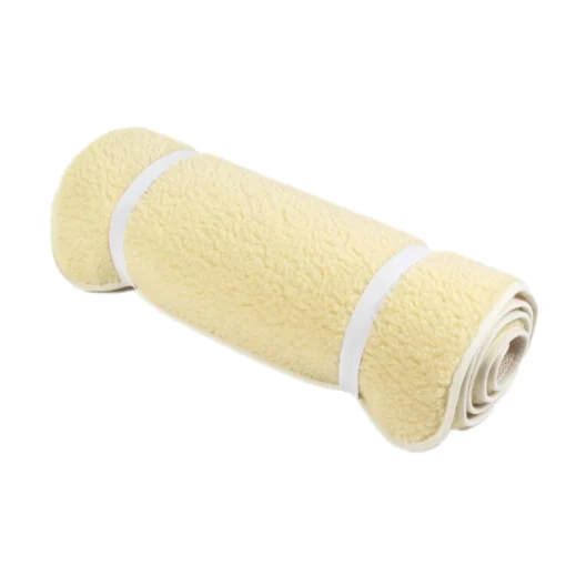Uldyogamåtte 80 cm bred med bæretaske - natur - Image 8
