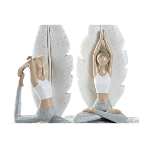 2 stk "Feeling light as a feather" Yogini figurer - Image 3