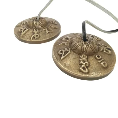 Ting-sa tempelklokke med tibetansk dragesymbol