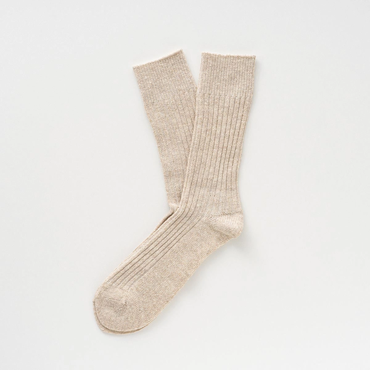 Silke- og uldsokker - Naturel, str. 36-40