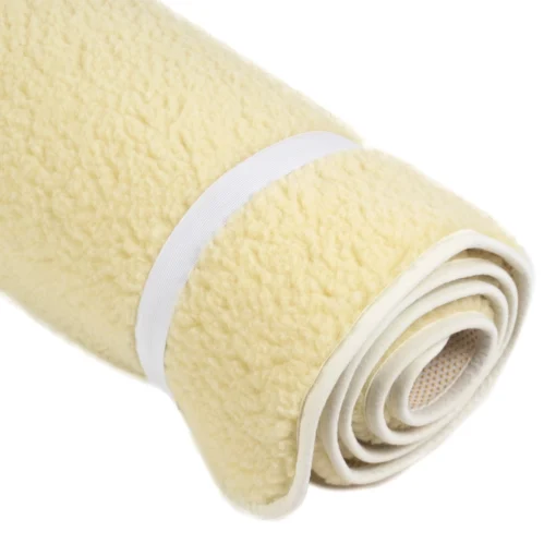 Uldyogamåtte 80 cm bred med bæretaske - natur - Image 9