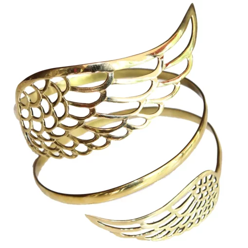 Englevinge armbånd - Guld
