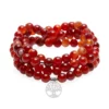 "Sensuality" Mala -  108 karneol krystaller