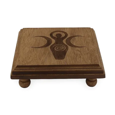 Mini alterbord med gudinde