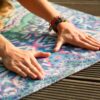 Ocean and Heaven Mandala - Økologisk naturgummi yogamåtte med skridsikker overflade - Image 8