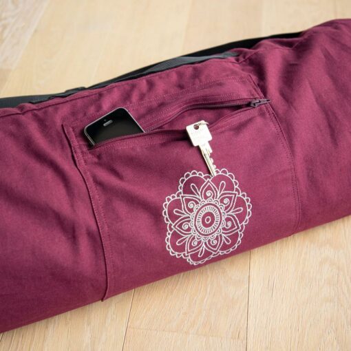 Yogataske til lambswool yogamåtte str. bredde 75 cm - Image 4